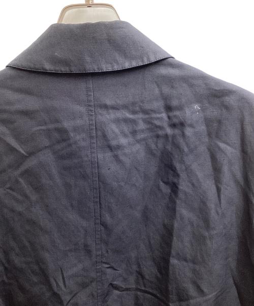 dunhill（ダンヒル）dunhill (ダンヒル) シルクリネンブルゾン/イタリア製 ネイビー サイズ:XLの古着・服飾アイテム