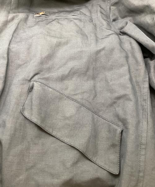 dunhill（ダンヒル）dunhill (ダンヒル) シルクリネンブルゾン/イタリア製 ネイビー サイズ:XLの古着・服飾アイテム