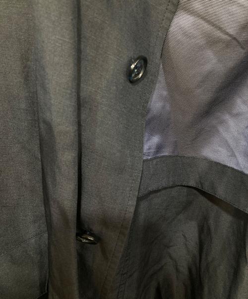 dunhill（ダンヒル）dunhill (ダンヒル) シルクリネンブルゾン/イタリア製 ネイビー サイズ:XLの古着・服飾アイテム