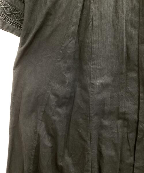 ne quittez pas（ヌキテパ）ne quittez pas (ヌキテパ) C.DOBBY LACE PANEL DRESS / 010422GB3 ブラック サイズ:表記なしの古着・服飾アイテム