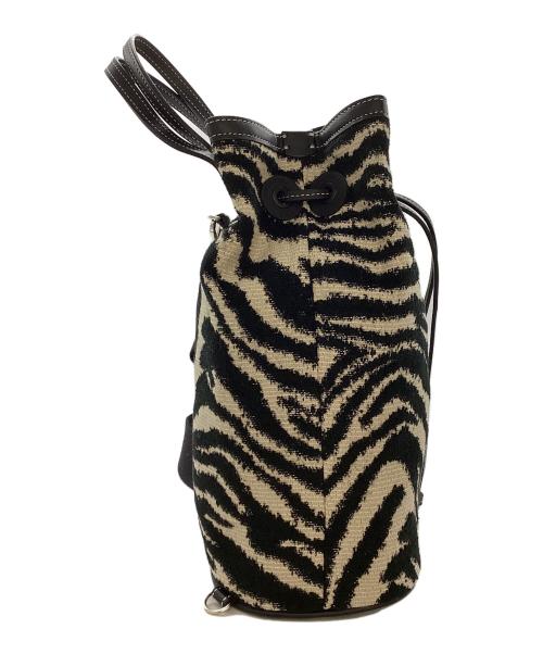 AVACATION（アヴァケーション）avacation (アヴァケーション) LIN ZEBRA Shoulder bag ホワイト×ブラックの古着・服飾アイテム
