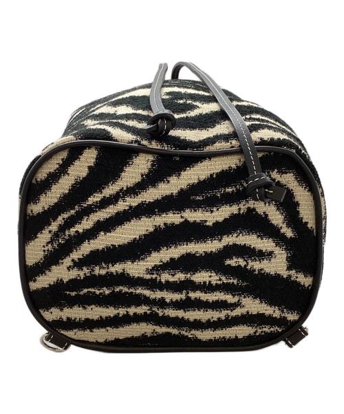 AVACATION（アヴァケーション）avacation (アヴァケーション) LIN ZEBRA Shoulder bag ホワイト×ブラックの古着・服飾アイテム