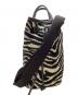 avacation（アヴァケーション）の古着「LIN ZEBRA Shoulder bag」｜ホワイト×ブラック