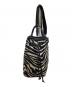 avacation (アヴァケーション) LIN ZEBRA Shoulder bag ホワイト×ブラック：13000円