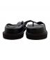 中古・古着 Caminando (カミナンド) THONSLIDES / レザートングサンダル / 2112W ブラック サイズ:23cm：5000円