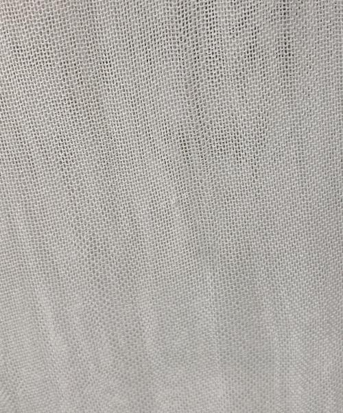 ISSEY MIYAKE（イッセイミヤケ）ISSEY MIYAKE (イッセイミヤケ) シアーノースリーブカットソー/銀タグ ホワイト サイズ:2の古着・服飾アイテム