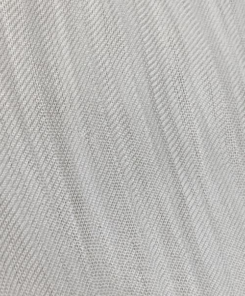 ISSEY MIYAKE（イッセイミヤケ）ISSEY MIYAKE (イッセイミヤケ) シアーノースリーブカットソー/銀タグ ホワイト サイズ:2の古着・服飾アイテム