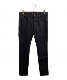 Saint Laurent Paris（サンローランパリ）の古着「D02 M/SK-LW スキニーデニムパンツ / 527389 YO500」｜ブラック