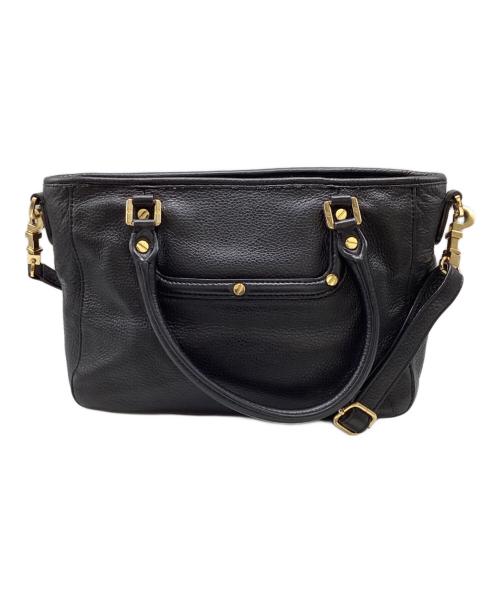 TORY BURCH（トリーバーチ）TORY BURCH (トリーバーチ) アマンダ ミニサッチェル 2WAY ハンドバッグ ブラックの古着・服飾アイテム