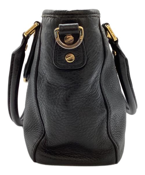TORY BURCH（トリーバーチ）TORY BURCH (トリーバーチ) アマンダ ミニサッチェル 2WAY ハンドバッグ ブラックの古着・服飾アイテム