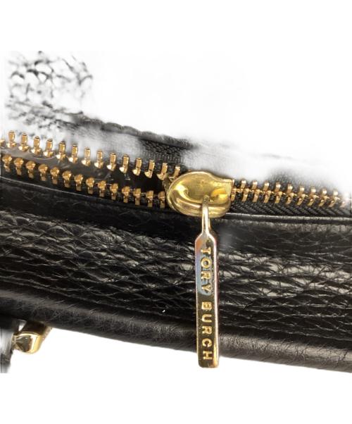 TORY BURCH（トリーバーチ）TORY BURCH (トリーバーチ) アマンダ ミニサッチェル 2WAY ハンドバッグ ブラックの古着・服飾アイテム