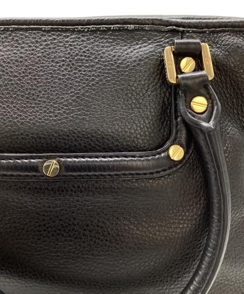 TORY BURCH（トリーバーチ）TORY BURCH (トリーバーチ) アマンダ ミニサッチェル 2WAY ハンドバッグ ブラックの古着・服飾アイテム