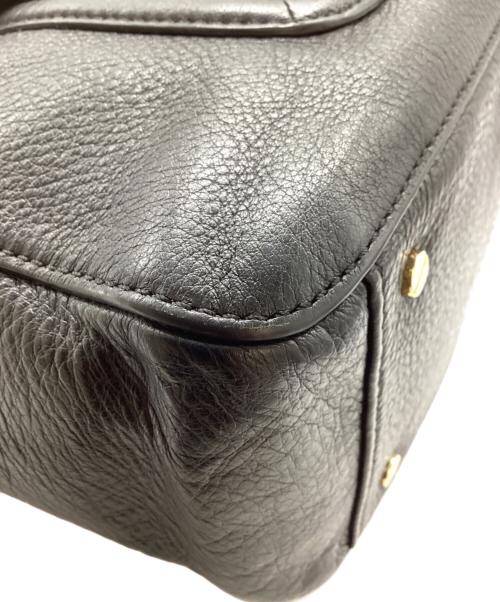 TORY BURCH（トリーバーチ）TORY BURCH (トリーバーチ) アマンダ ミニサッチェル 2WAY ハンドバッグ ブラックの古着・服飾アイテム