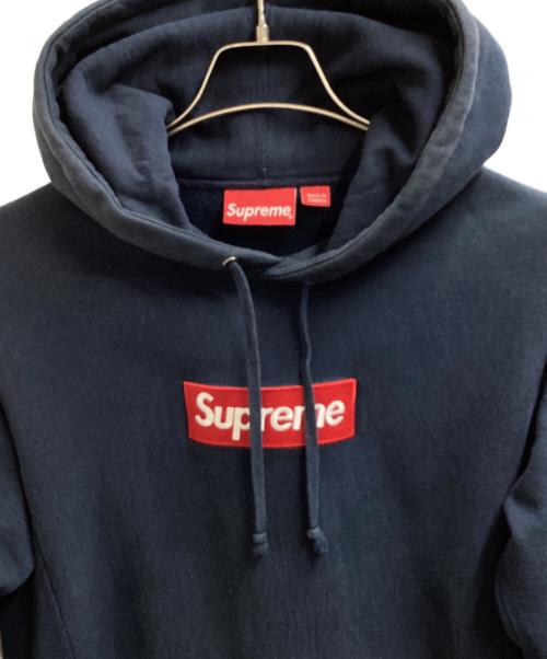 SUPREME（シュプリーム）Supreme (シュプリーム) Box Logo Hooded Sweat shirts ネイビー サイズ:Sの古着・服飾アイテム