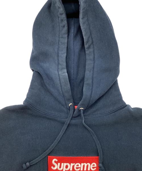 SUPREME（シュプリーム）Supreme (シュプリーム) Box Logo Hooded Sweat shirts ネイビー サイズ:Sの古着・服飾アイテム
