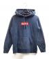 Supreme（シュプリーム）の古着「Box Logo Hooded Sweat shirts」｜ネイビー