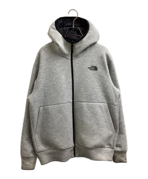 THE NORTH FACE（ザ ノース フェイス）THE NORTH FACE (ザ ノース フェイス) Reversible Tech Air Hoodie ブラック×グレー サイズ:Lの古着・服飾アイテム