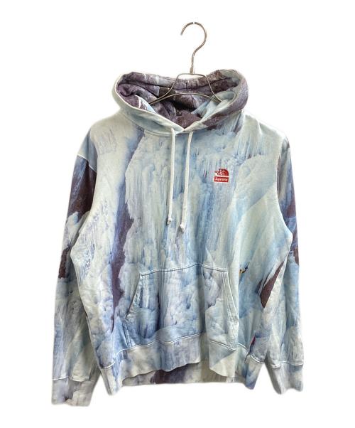 SUPREME（シュプリーム）Supreme (シュプリーム) THE NORTH FACE (ザ ノース フェイス) Ice Climb Hooded Sweatshirt スカイブルー サイズ:Mの古着・服飾アイテム