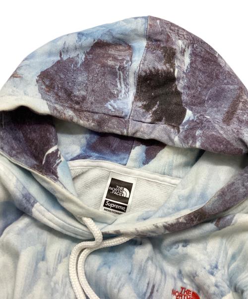 SUPREME（シュプリーム）Supreme (シュプリーム) THE NORTH FACE (ザ ノース フェイス) Ice Climb Hooded Sweatshirt スカイブルー サイズ:Mの古着・服飾アイテム