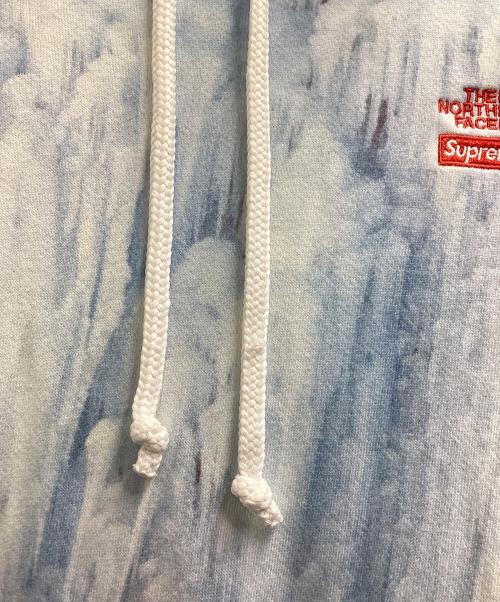 SUPREME（シュプリーム）Supreme (シュプリーム) THE NORTH FACE (ザ ノース フェイス) Ice Climb Hooded Sweatshirt スカイブルー サイズ:Mの古着・服飾アイテム