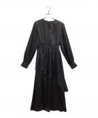 Ameriアメリ）の古着「BULGE SHOULDER DRESS / 02020550830」｜ブラック