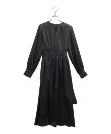 Ameri（アメリ）の古着「BULGE SHOULDER DRESS / 02020550830」｜ブラック