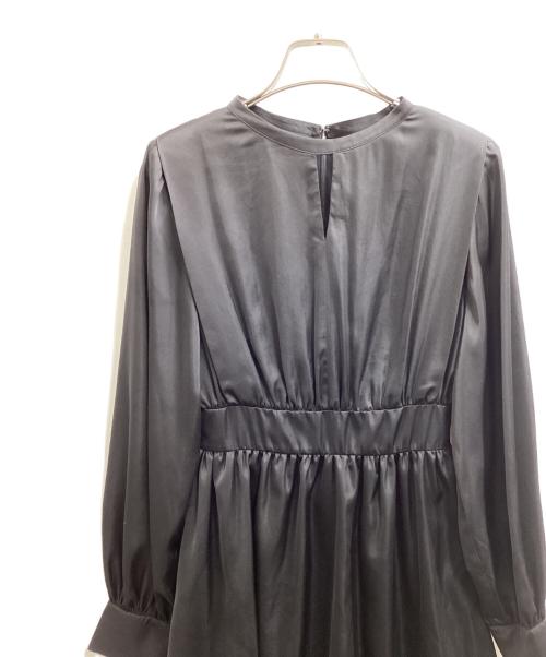 Ameri（アメリ）Ameri (アメリ) BULGE SHOULDER DRESS / 02020550830 ブラック サイズ:Sの古着・服飾アイテム