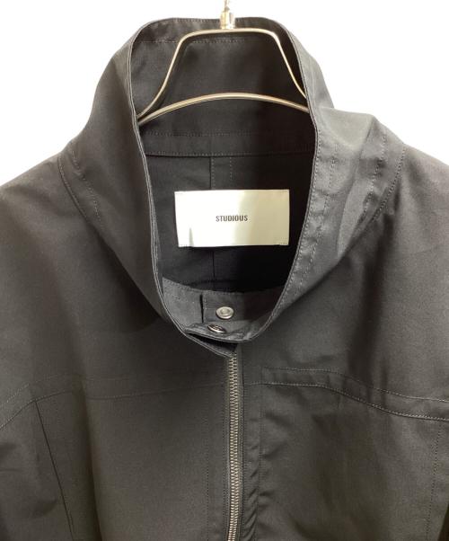STUDIOUS（ステュディオス）STUDIOUS (ステュディオス) TC Weather Biker Jacket　/　123550009 ブラック サイズ:FREEの古着・服飾アイテム