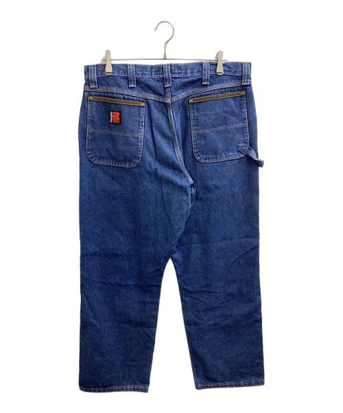 Wrangler（ラングラー）Wrangler (ラングラー) バギーペインターデニムパンツ/メキシコ製/RIGGS WORKWEAR インディゴ サイズ:38/30の古着・服飾アイテム