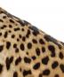 中古・古着 Yves Saint Laurent (イヴサンローラン) レオパード柄 シルクカットソー ブラック×ブラウン サイズ:表記無し：13000円