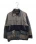 flagstuff（フラグスタフ）の古着「PATCH WORK SAFARI JACKET」｜グレー