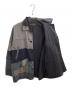 中古・古着 flagstuff (フラグスタフ) PATCH WORK SAFARI JACKET グレー サイズ:L：15000円