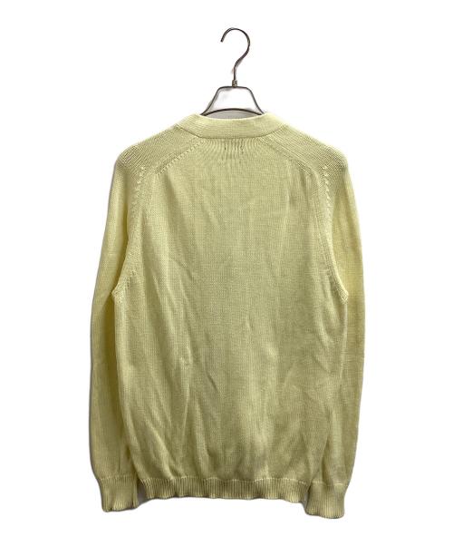 BROOKS BROTHERS（ブルックスブラザーズ）BROOKS BROTHERS (ブルックスブラザーズ) ニットカーディガン イエロー サイズ:42の古着・服飾アイテム