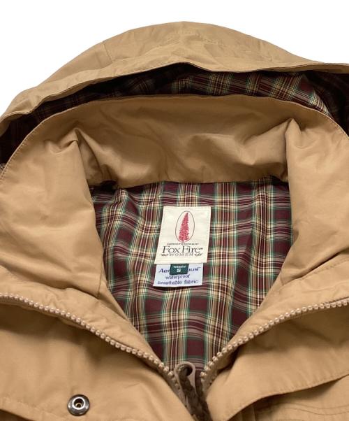FOX FIRE（フォックスファイヤー）FOX FIRE (フォックスファイヤー) Waterprof Shell Jacket ブラウン サイズ:Sの古着・服飾アイテム