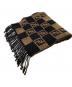 FENDI（フェンディ）の古着「ズッカ柄 ウール混アクリルマフラー」｜ブラック