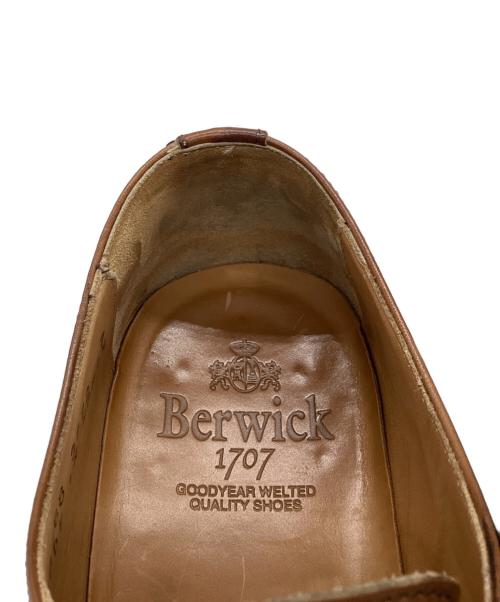 berwick（バーウィック）berwick (バーウィック) ストレートチップシューズ / 3772 ブラウン サイズ:7の古着・服飾アイテム