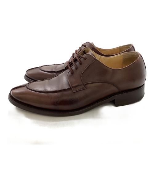 berwick（バーウィック）berwick (バーウィック) Uチップシューズ / 2686 ブラウン サイズ:7の古着・服飾アイテム