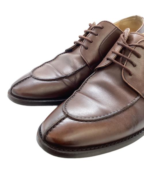 berwick（バーウィック）berwick (バーウィック) Uチップシューズ / 2686 ブラウン サイズ:7の古着・服飾アイテム