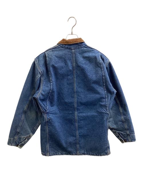 CarHartt（カーハート）CarHartt (カーハート) 裏地ブランケットデニムチョアコート　/　C59 DST インディゴ サイズ:Mの古着・服飾アイテム