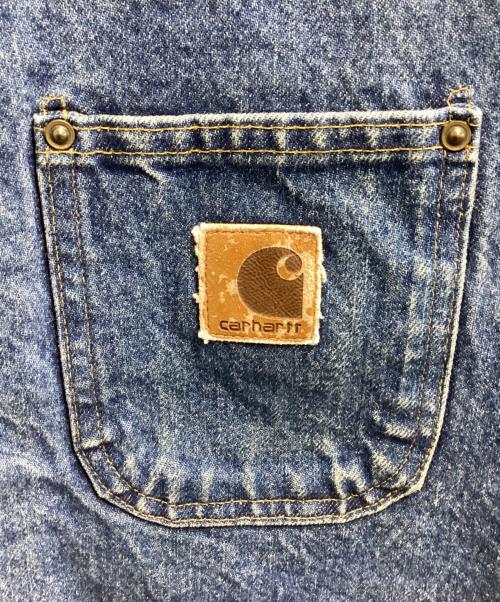 CarHartt（カーハート）CarHartt (カーハート) 裏地ブランケットデニムチョアコート　/　C59 DST インディゴ サイズ:Mの古着・服飾アイテム