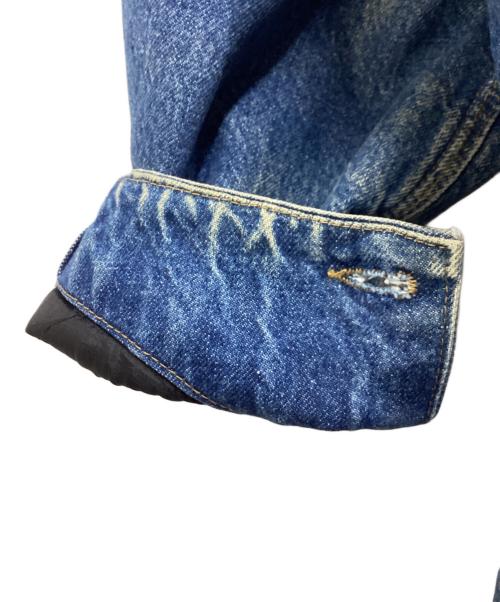 CarHartt（カーハート）CarHartt (カーハート) 裏地ブランケットデニムチョアコート　/　C59 DST インディゴ サイズ:Mの古着・服飾アイテム