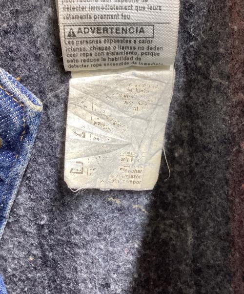 CarHartt（カーハート）CarHartt (カーハート) 裏地ブランケットデニムチョアコート　/　C59 DST インディゴ サイズ:Mの古着・服飾アイテム