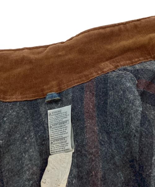 CarHartt（カーハート）CarHartt (カーハート) 裏地ブランケットデニムチョアコート　/　C59 DST インディゴ サイズ:Mの古着・服飾アイテム