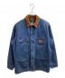 CarHartt（カーハート）の古着「裏地ブランケットデニムチョアコート　/　C59 DST」｜インディゴ