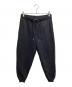 AMI Alexandre Mattiussi（アミアレクサンドルマテュッシ）の古着「TONAL BIG ADC TRACK PANTS」｜ブラック
