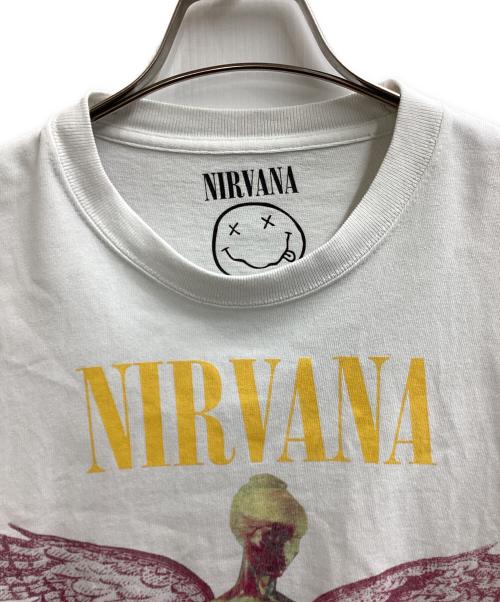 FREAK'S STORE（フリークスストア）FREAK'S STORE (フリークスストア) NIRVANA プリントTシャツ ホワイト サイズ:Mの古着・服飾アイテム