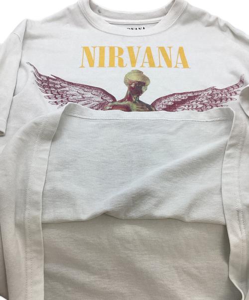 FREAK'S STORE（フリークスストア）FREAK'S STORE (フリークスストア) NIRVANA プリントTシャツ ホワイト サイズ:Mの古着・服飾アイテム