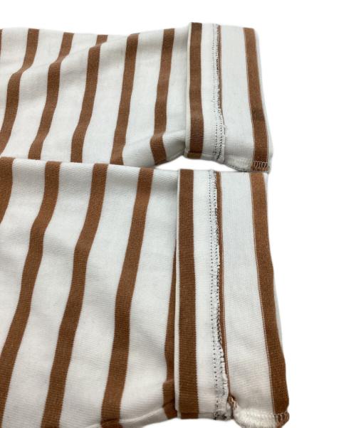 AMI Alexandre Mattiussi（アミアレクサンドルマテュッシ）AMI Alexandre Mattiussi (アミアレクサンドルマテュッシ) Border L S Tee（ボーダーティー）/ UTS300.072 ホワイト サイズ:Lの古着・服飾アイテム
