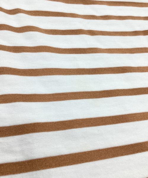 AMI Alexandre Mattiussi（アミアレクサンドルマテュッシ）AMI Alexandre Mattiussi (アミアレクサンドルマテュッシ) Border L S Tee（ボーダーティー）/ UTS300.072 ホワイト サイズ:Lの古着・服飾アイテム