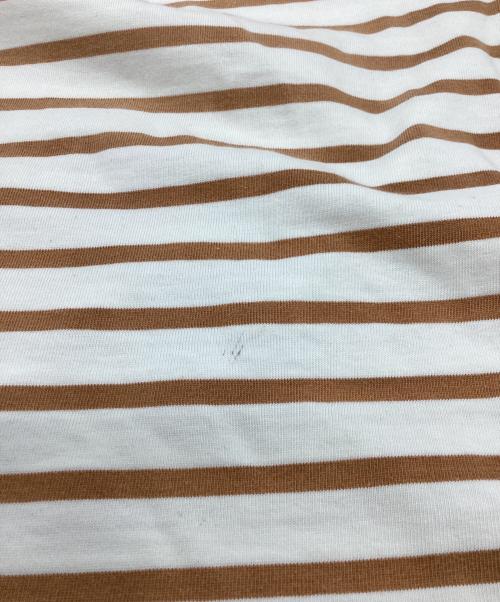 AMI Alexandre Mattiussi（アミアレクサンドルマテュッシ）AMI Alexandre Mattiussi (アミアレクサンドルマテュッシ) Border L S Tee（ボーダーティー）/ UTS300.072 ホワイト サイズ:Lの古着・服飾アイテム